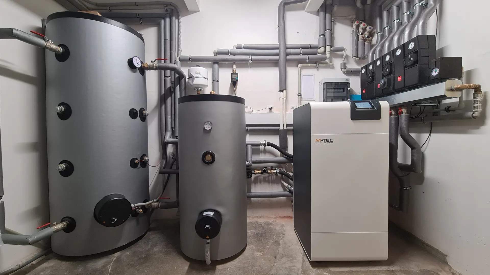 Instalace tepelného čerpadla M-TEC