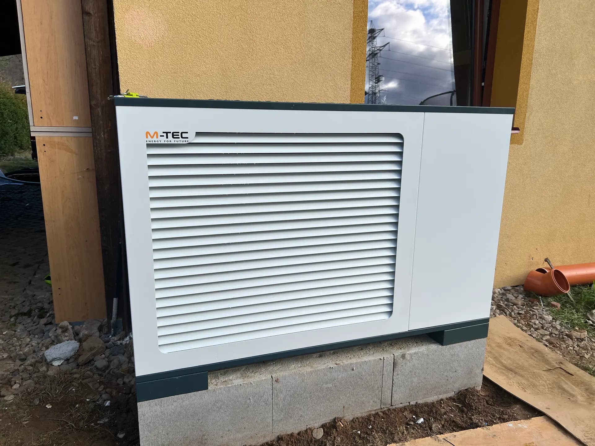 Instalace tepelného čerpadla M-TEC
